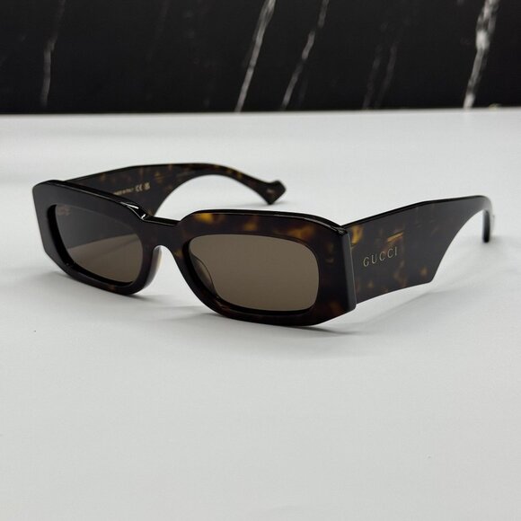 NEW GUCCI GG1426S 002 HAVANA WOMEN SUNGLASSES
